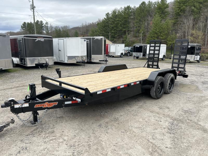 2025 Down 2 Earth Trailers HD 82X20 8Ton 17,500GVWR Equipment Trailer
