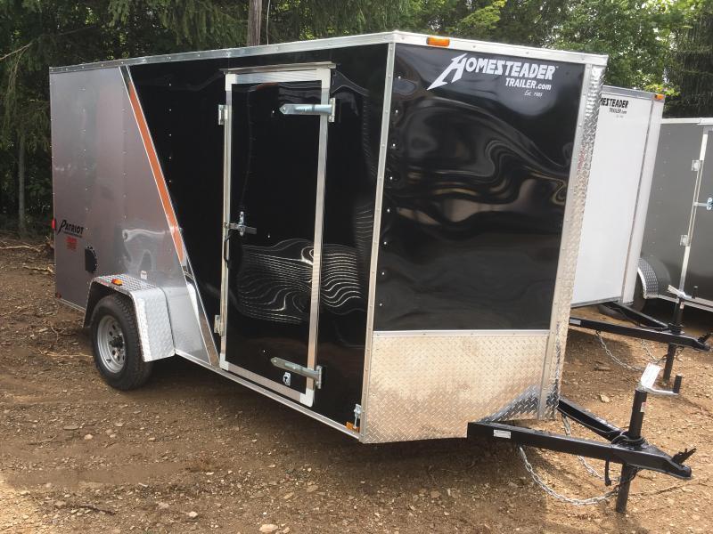 2022 Homesteader Inc. 6x12 Intrepid ramp single axle Enclosed Cargo