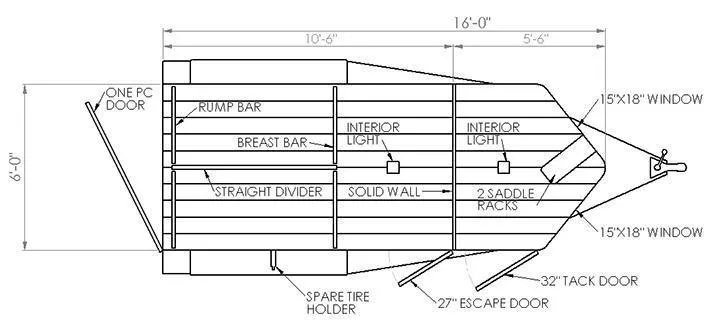 new Stock / Stock Combo Trailers Valley Trailers  for sale, in Coeburn, VA Thumbnail 10