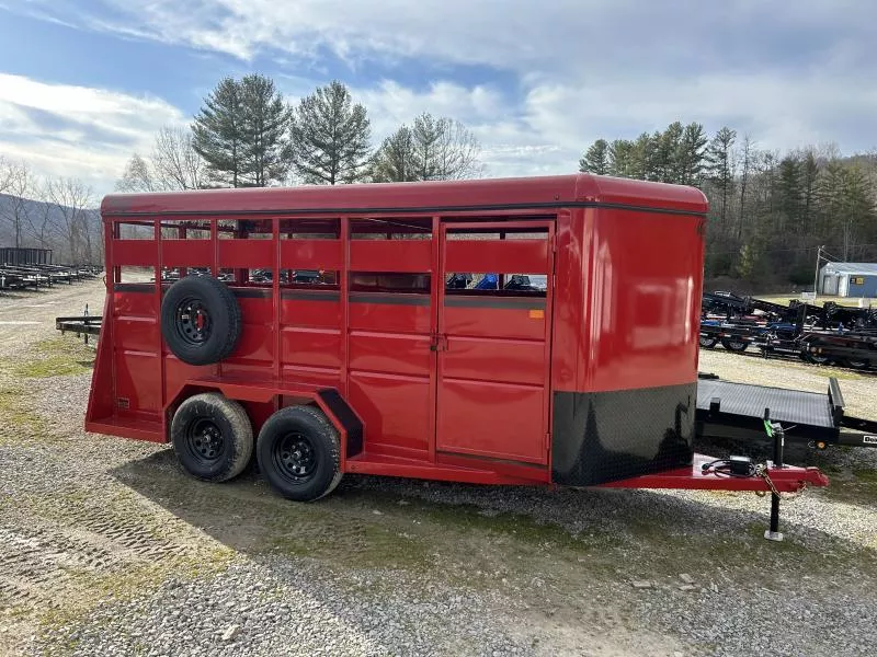 2026 Valley Trailers 6X16 Stock Trailer