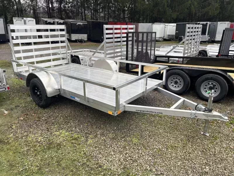 2026 CargoPro Trailers 6x12 aluminum single w/gate Utility Trailer
