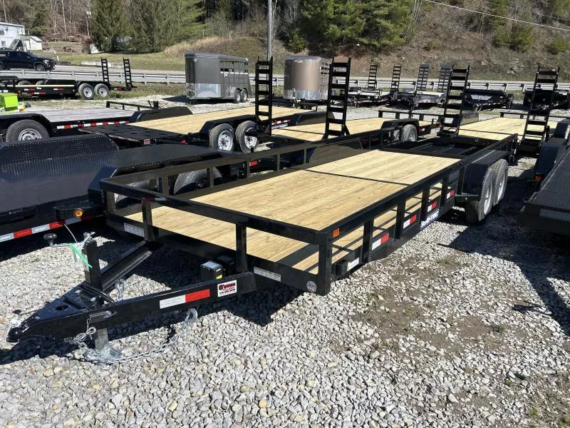 2026 Sure-Trac 82x22 HD 5TON Tube Top w/gate Utility Trailer