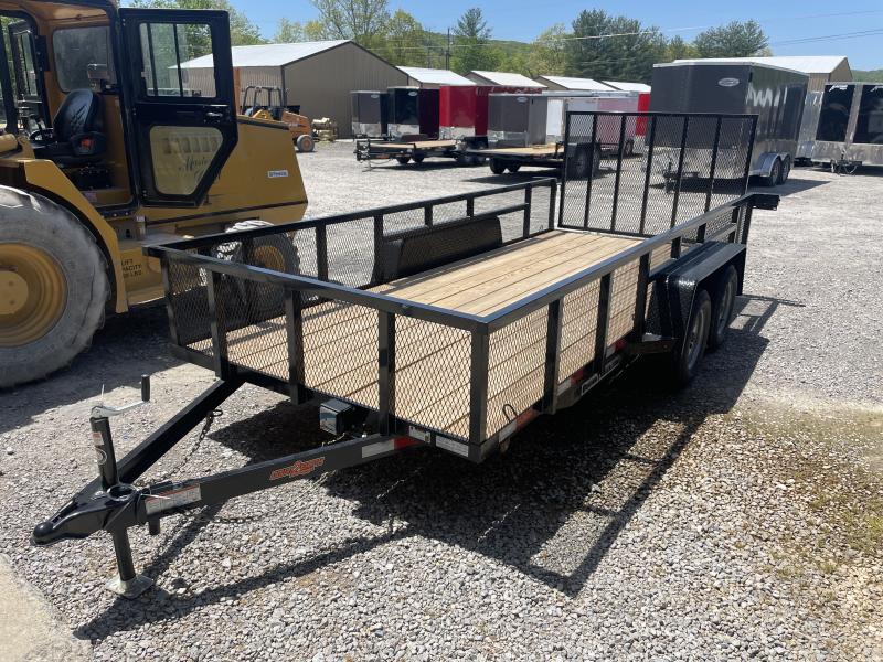 2022 Down 2 Earth 76x16 tandem axle w/gate and 2' mesh sides Utility Trailer 2022 Down 2 Earth 76x16 tandem axle w/gate and 2' mesh sides Utility Trailer