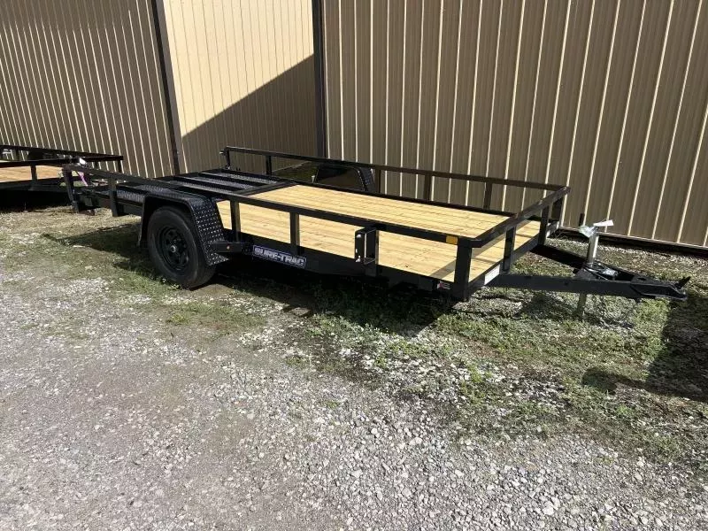 2026 Sure-Trac 82x14 5K w/Brakes Single Axle Tube Top Utility Trailer