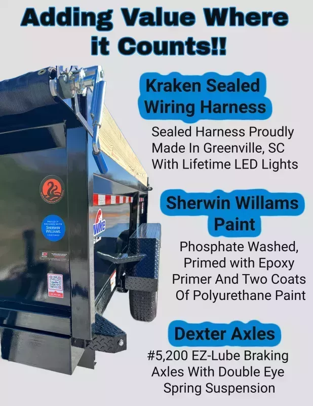 new Dump Trailers Hawke Trailers  for sale, in Coeburn, VA Thumbnail 7