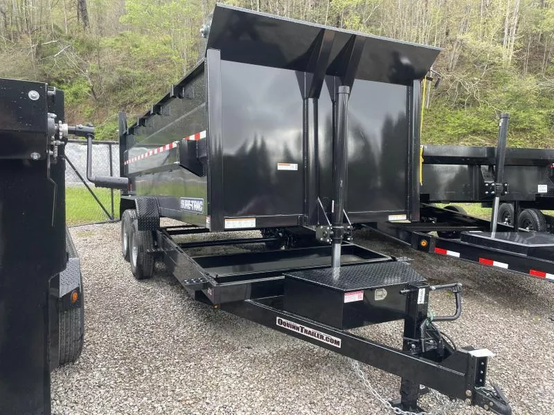 2026 Sure-Trac 82X16 4FT SIDES 7TON DUMP TELESCOPIC W/TARP AND RAMPS Dump Trailer