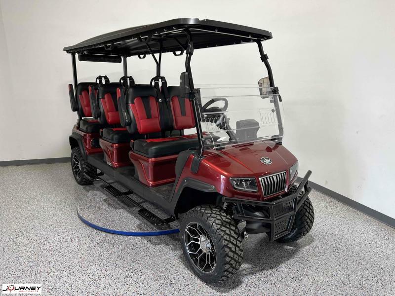 2024 Evolution Maverick 6 Flamenco Red Club Car Dealer in