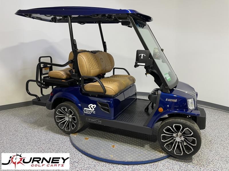 2022 Tomberlin E-Merge SS Coupe 4 Passenger Extended Roof 48V FLA Golf Cart 2022 Tomberlin E-Merge SS Coupe 4 Passenger Extended Roof 48V FLA Golf Cart