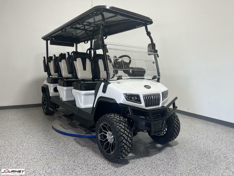 2024 Evolution Maverick D5 6 Passenger Lithium Ion Golf Cart Club Car