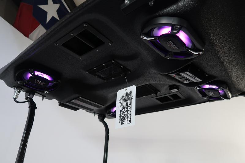 2021 Club Car Onward 4 Passenger Lifted ProBox Stereo Metallic Black