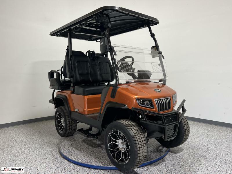 2025 Evolution D5 Maverick 2+2 Copper Metallic Golf Cart