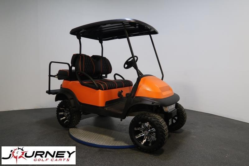 2015 Club Car Precedent Lifted 4 Passenger Custom Seats Rhino Kevlar Orange 2015 Club Car Precedent Lifted 4 Passenger Custom Seats Rhino Kevlar Orange