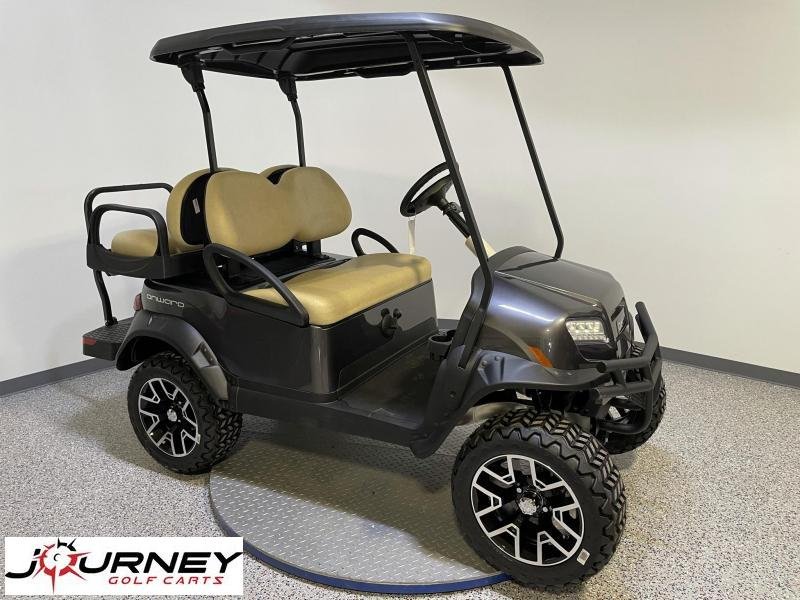 2022 Club Car Onward Metallic Midnight Silver 4 Passenger Lifted EFI Gas Golf Cart 2022 Club Car Onward Metallic Midnight Silver 4 Passenger Lifted EFI Gas Golf Cart