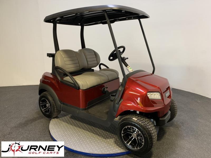 2022 Club Car Onward 2 Passenger Alloy Wheels Metallic Candy Apple Red