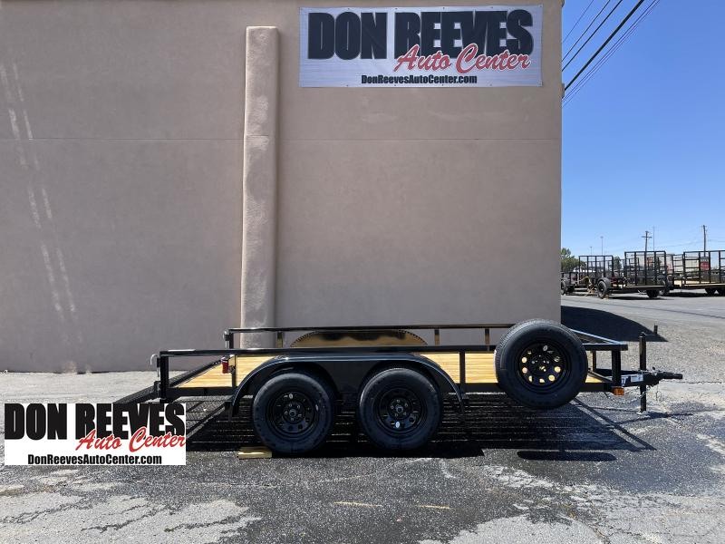 2023 Top Hat Trailers 12x77 LDT (w/ Brakes) Utility Trailer