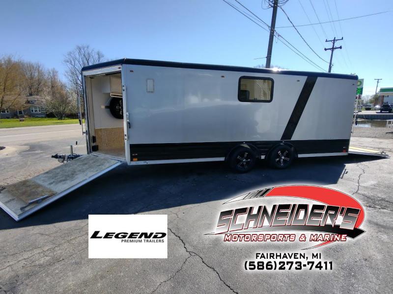 2023 Legend Trailers 8X24DLXTA Snowmobile Trailer 2023 Legend Trailers 8X24DLXTA Snowmobile Trailer
