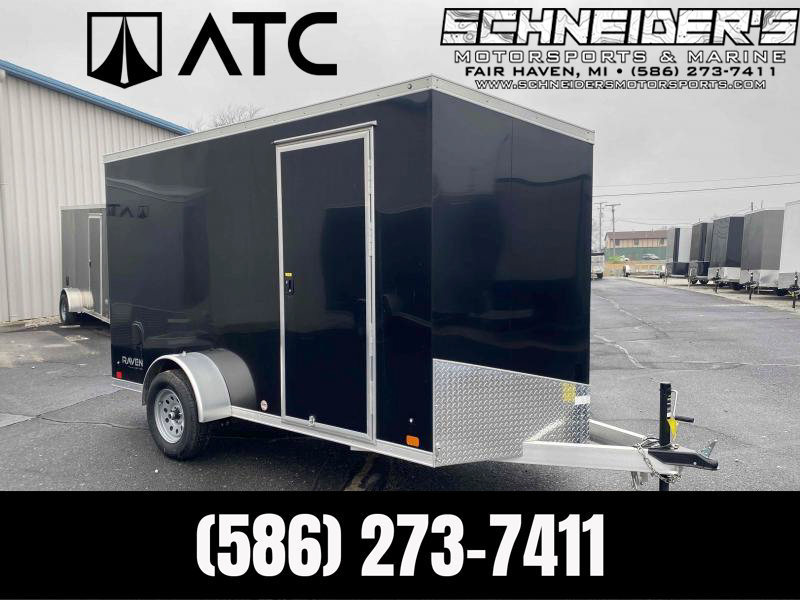 2022 ATC Raven 6 X 12 Single 2990# Spring Axle-72" Interior Height Other 