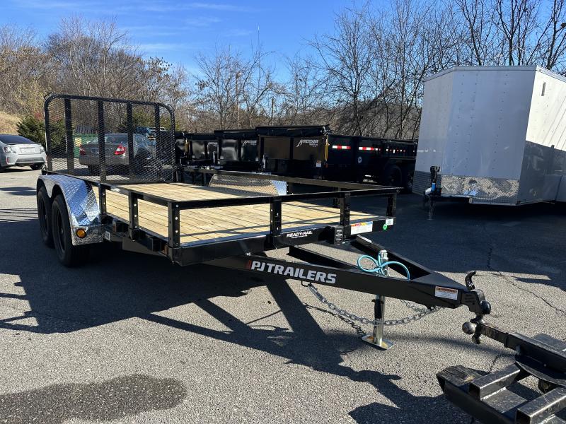 2024 PJ Trailers 77" x 14' Utility Trailer American Trailer Parts