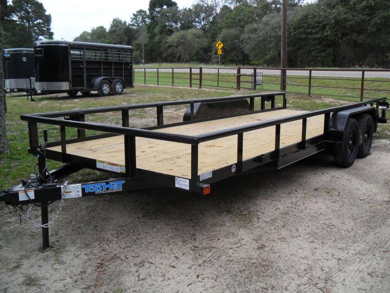 2021 Top Hat Trailers 20' x 83" HD Pipe Top Utility Trailer 2021 Top Hat Trailers 20' x 83" HD Pipe Top Utility Trailer