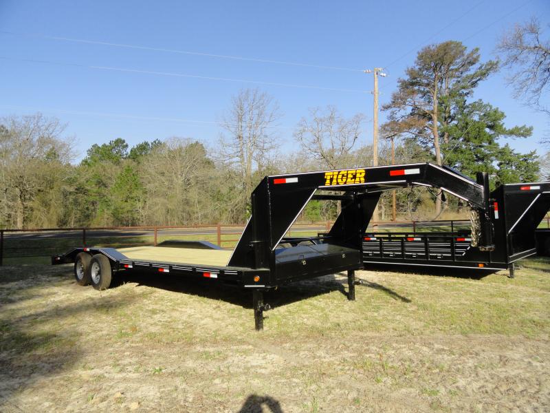 2023 Tiger 26' x 102" Drive Over Fender Equipment Trailer Utility