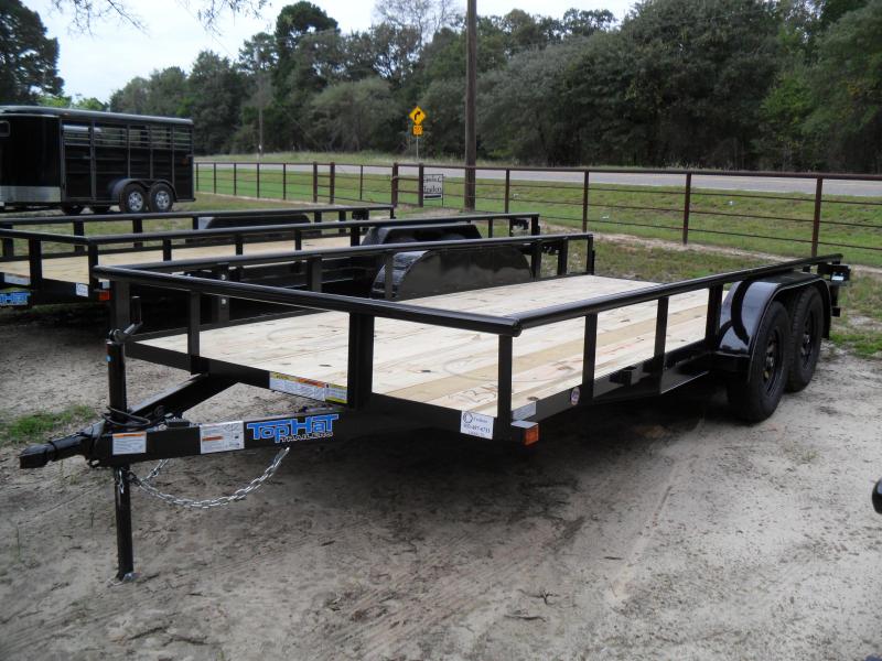 2021 Top Hat Trailers 18' x 83" Pipe Top Utility Trailer 2021 Top Hat Trailers 18' x 83" Pipe Top Utility Trailer