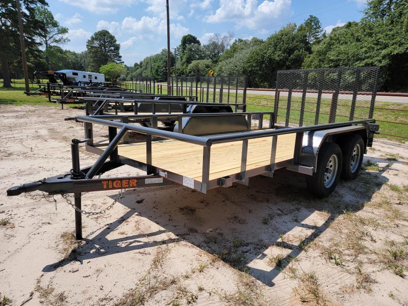 2021 Tiger 14' x 77" Pipe Top Utility Trailer 2021 Tiger 14' x 77" Pipe Top Utility Trailer