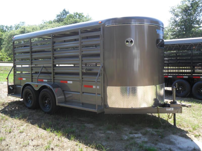 2020 Top Hat Trailers 16 x 6 x 6'6" BP Livestock Trailer 2020 Top Hat Trailers 16 x 6 x 6'6" BP Livestock Trailer