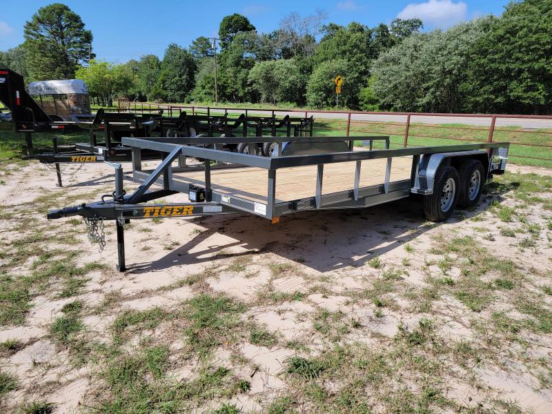 2021 Tiger 18' x 83" Sq. tubing top Utility Trailer 2021 Tiger 18' x 83" Sq. tubing top Utility Trailer