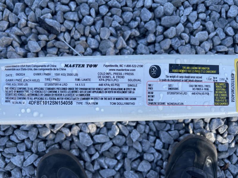 new Tow Dollys Master Tow  for sale, in Columbia Station, OH Thumbnail 8