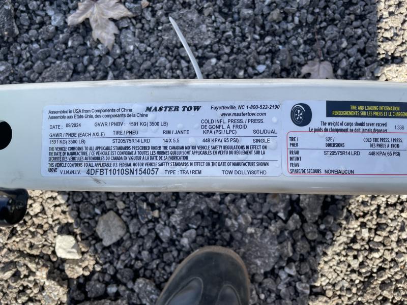 new Tow Dollys Master Tow  for sale, in Columbia Station, OH Thumbnail 8