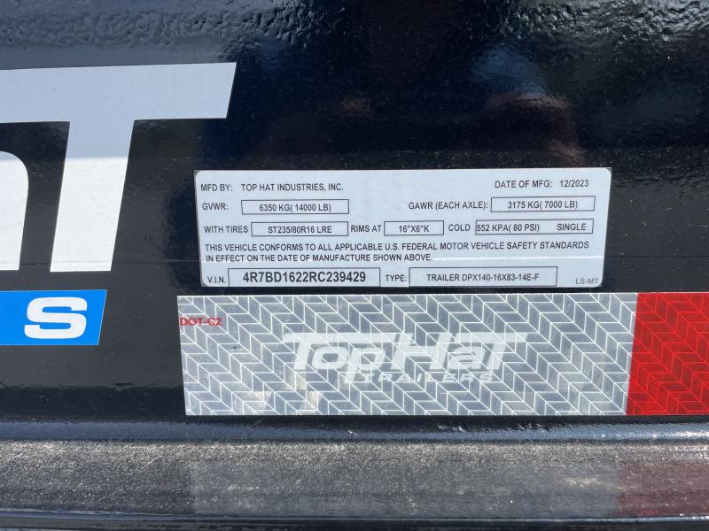 new Dump Trailers Top Hat Trailers  for sale, in Columbia Station, OH Thumbnail 16