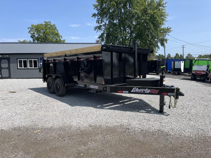 2025 Liberty 7x16 Liberty Dump Trailer Dump Trailer In Columbia Station