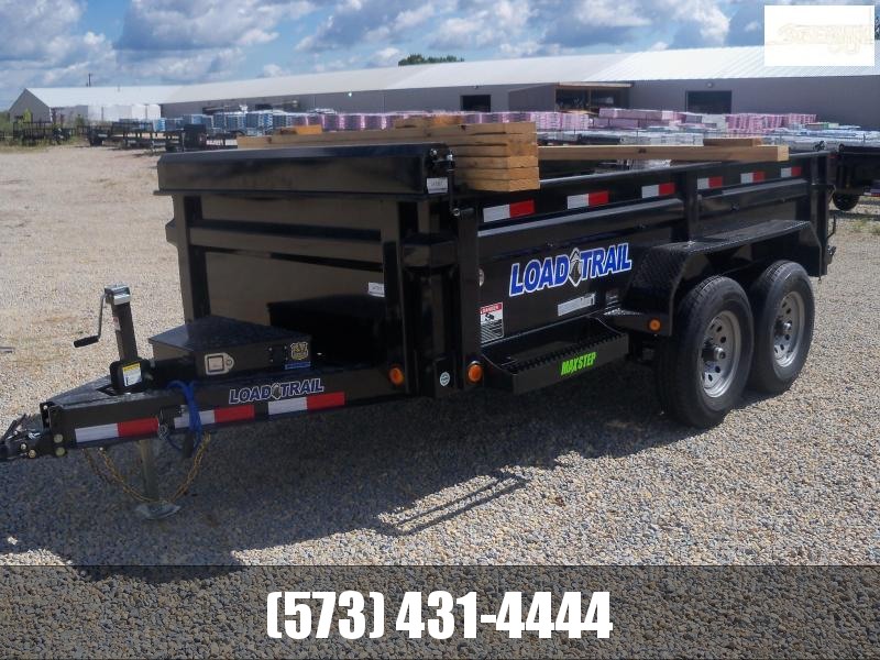 12X072 Black Dump Trailer 10K TA DT7212052 12X072 Black Dump Trailer 10K TA DT7212052