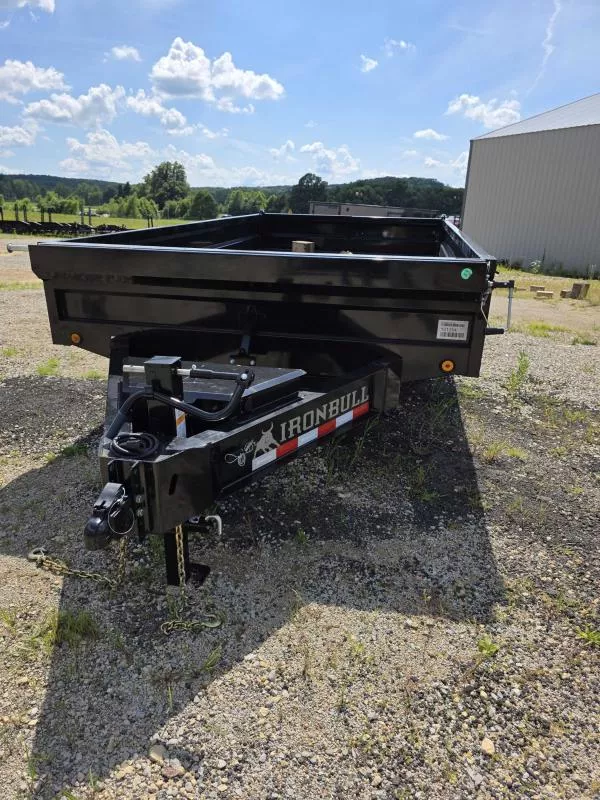 96" X 16' Tandem Axle Deckover Dump Trailer