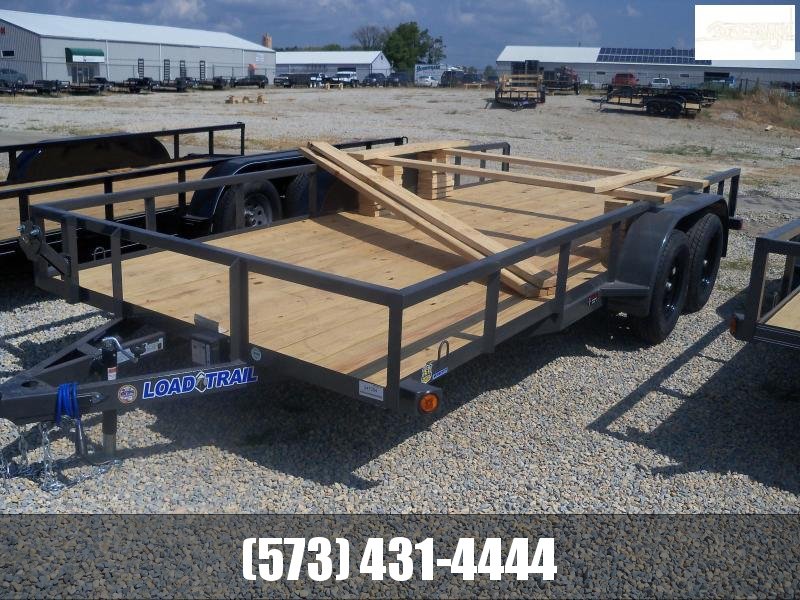 16X083 Gray 7K TA Utility Trailer Slide In Ramps 16X083 Gray 7K TA Utility Trailer Slide In Ramps