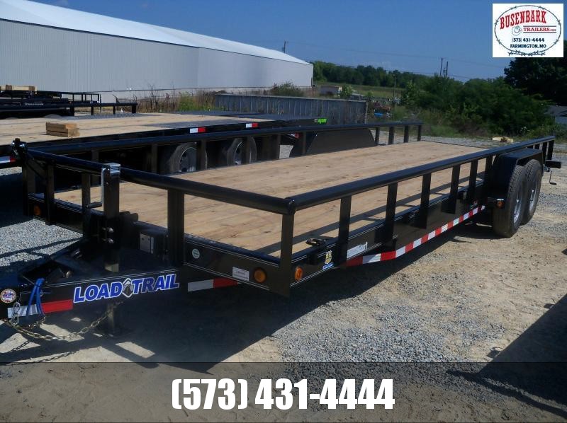 24X083 Load Trail Black Carhauler With Side Rails & Slide In Ramps CS8324052 24X083 Load Trail Black Carhauler With Side Rails & Slide In Ramps CS8324052