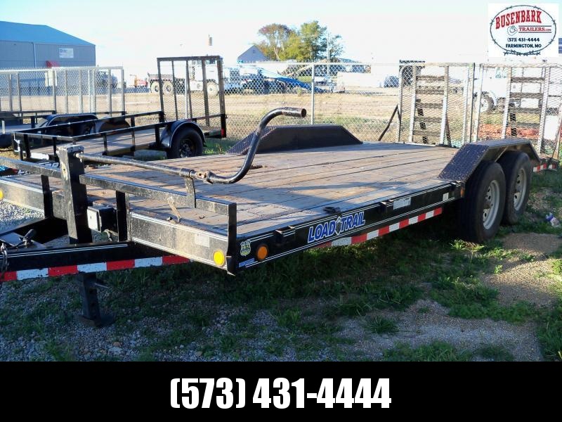 20x102 Load Trail Black Used 2' Dove Tail Carhauler CH0220072 20x102 Load Trail Black Used 2' Dove Tail Carhauler CH0220072