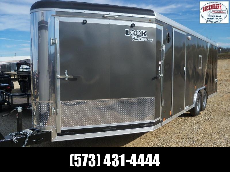 27X102 Look Gray Enclosed Cargo Trailer Puresport Auto-Snow LSAMA8.5X27TE3RH 27X102 Look Gray Enclosed Cargo Trailer Puresport Auto-Snow LSAMA8.5X27TE3RH