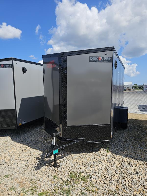 72" X 12' Single Axle Enclosed Trailer