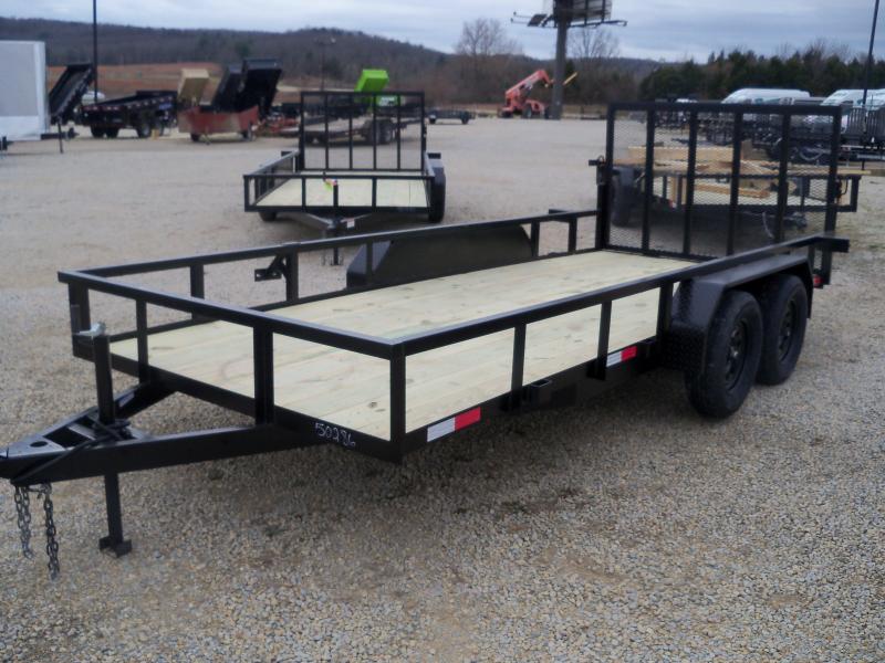 16*076 UTILITY TRAILER W/GATE 16*076 UTILITY TRAILER W/GATE