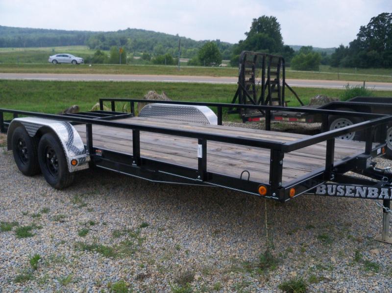 18X083 Load Trail Black Tandem Axle Utility Trailer 4' Gate XT8318032 18X083 Load Trail Black Tandem Axle Utility Trailer 4' Gate XT8318032