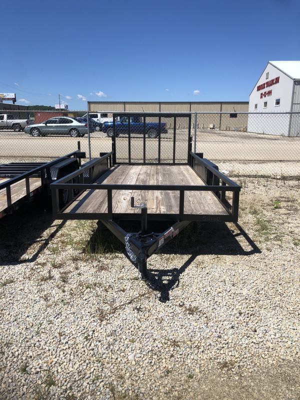 16*076 UTILITY TRAILER W/GATE 1 BRAKE AXLE 16*076 UTILITY TRAILER W/GATE 1 BRAKE AXLE
