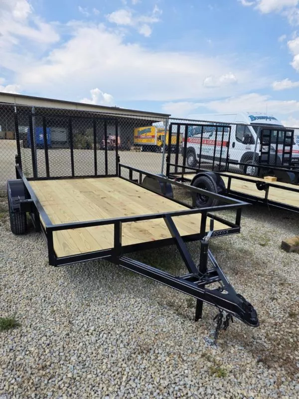 77" X 12' Single Axle Utility Trailer