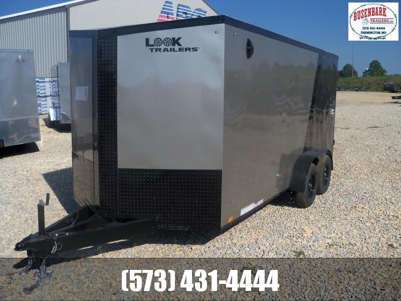 16X084 Look Charcoal Enclosed Cargo Trailer LSCBB7.0X16TE2FF 16X084 Look Charcoal Enclosed Cargo Trailer LSCBB7.0X16TE2FF