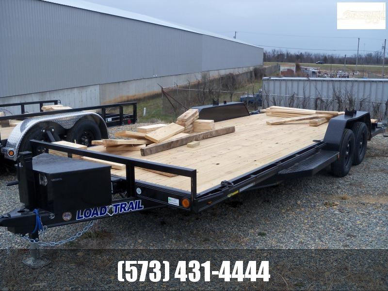 20X083 Load Trail Black Carhauler Front Tool Box Running Boards Slide In Ramps CH8320032 20X083 Load Trail Black Carhauler Front Tool Box Running Boards Slide In Ramps CH8320032