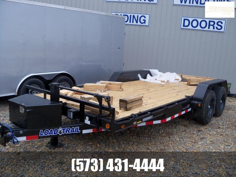 18X083 Load Trail Black Carhauler Pintle Ring 8000# Axles Max Ramps With Dove CH8318082 18X083 Load Trail Black Carhauler Pintle Ring 8000# Axles Max Ramps With Dove CH8318082