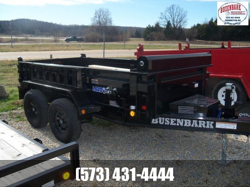 10X060 Load Trail Black Dump Trailer 18" Sides DT6010032 10X060 Load Trail Black Dump Trailer 18" Sides DT6010032
