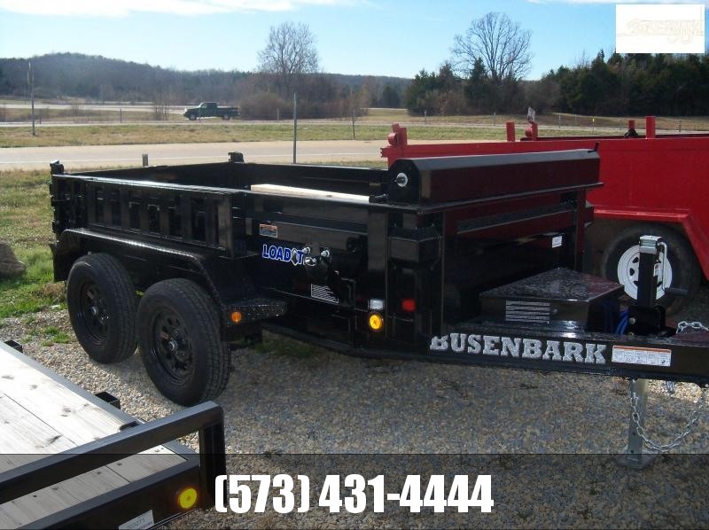 10X060 Black TA 7K Dump Trailer 18" Sides DT6010032 10X060 Black TA 7K Dump Trailer 18" Sides DT6010032