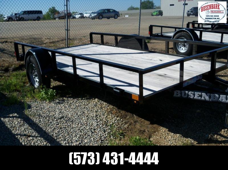 12x077 Lamar Black Classic Utility No Gate UT771213 12x077 Lamar Black Classic Utility No Gate UT771213