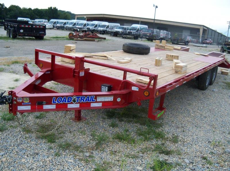 24X102 Load Trail Red Pintle Hook Trailer Dovetail & Flip Over Ramps PS0224072 24X102 Load Trail Red Pintle Hook Trailer Dovetail & Flip Over Ramps PS0224072